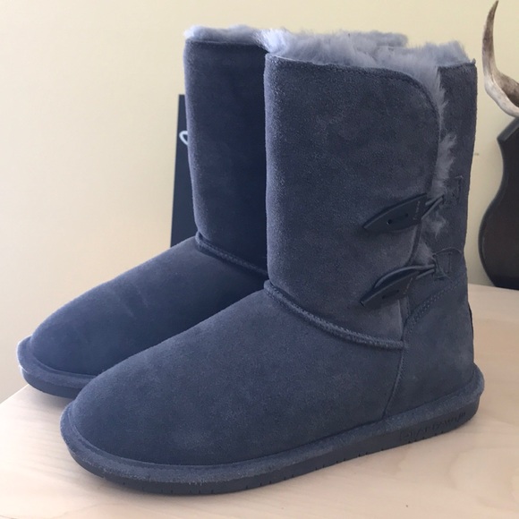 BearPaw Shoes - Gray Bearpaw boots